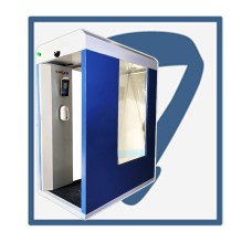 Large Booth, Temp Sanitize, Fog